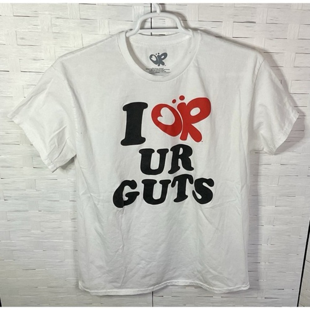 Olivia Rodrigo 'I Heart Your Guts' Tshirt Size Large